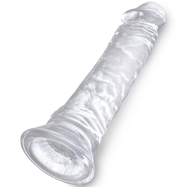 CLEAR REALISTIC PENIS 19.7 CM TRANSPARENT