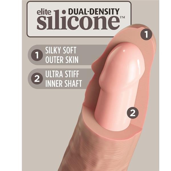ELITE REALISTIC SILICONE DILDO 23 CM