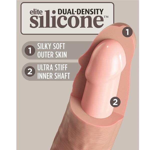 ELITE REALISTIČNI DILDO VIBRIRAJUĆI & SILIKON 15.2 CM