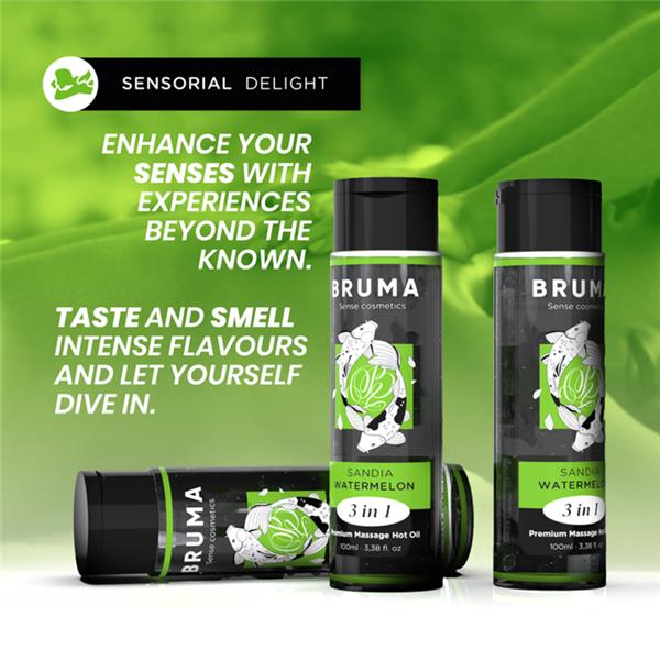 PREMIUM MASAŽNO TOPLO OLJE S KIVIJEM 3 V 1 - 100 ML