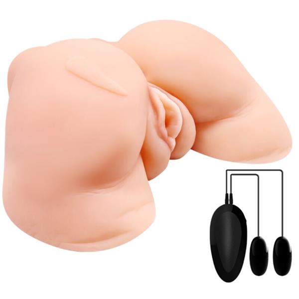 VAGINA IN ANUS Z REALISTIČNO MREŽO Z VIBRACIJAMI