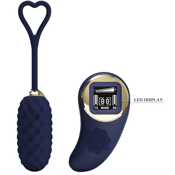 VIVIAN BLUE REMOTE CONTROL VIBRATING EGG