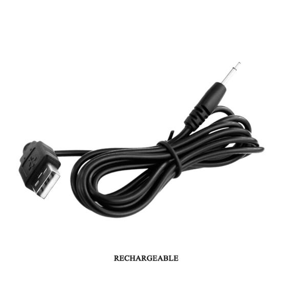 JULIUS VODOTPORNI-PUNJIVI VIBRIRAJUĆI JAJASTI VIBRATOR LJUBIČASTI