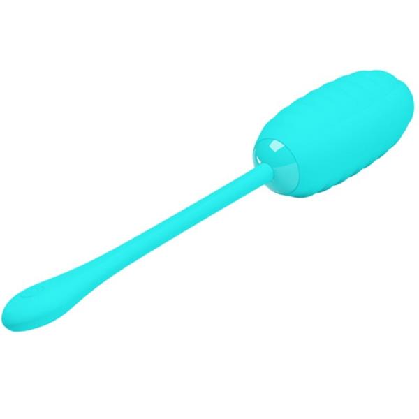 KIRK RECHARGEABLE VIBRATING EGG LIGHT GREEN