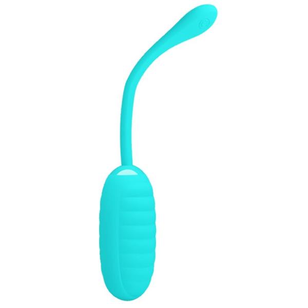 KIRK RECHARGEABLE VIBRATING EGG LIGHT GREEN
