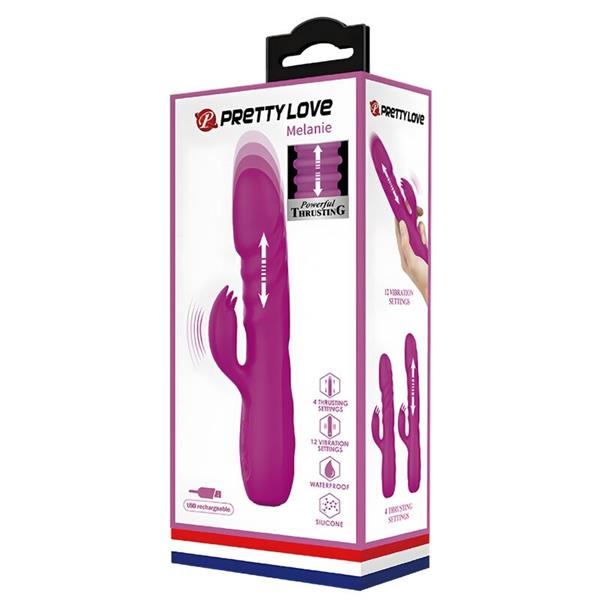 MELANIE PURPLE POLNILNI RABBIT VIBRATOR