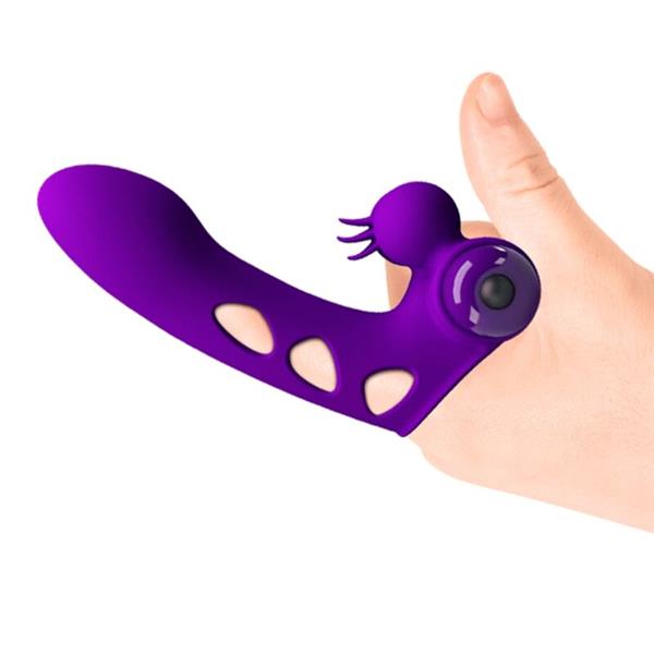ORLANDO PURPLE VIBRATOR FINGER COVER