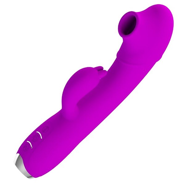 REGINA VIBRATOR - RECHARGEABLE STIMULATING WAVES PURPLE