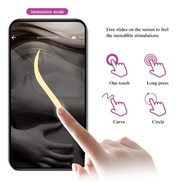 ELVIRA POLNILNE VIBRIRAJOČE KROGLE PURPURNI