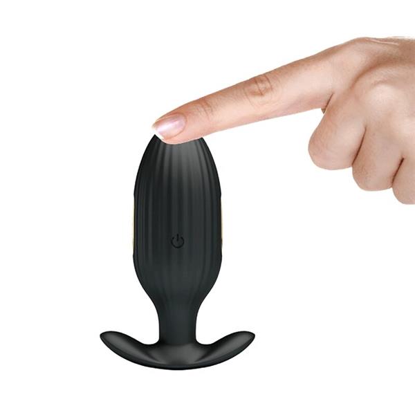 KELLY PLUG ANAL RECHARGEABLE VIBRATOR BLACK