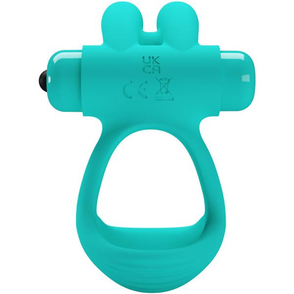 DANTE GREEN RABBIT VIBRATOR RING