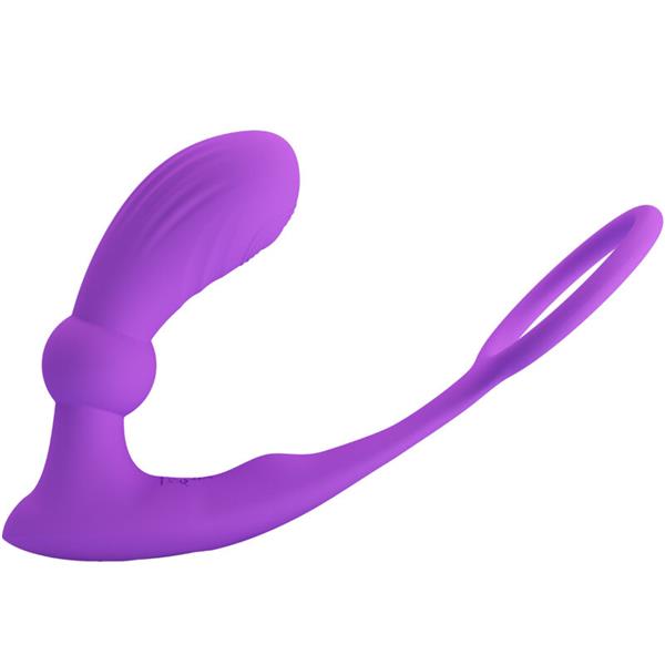 WARREN VIOLET ANAL RING & VIBRATOR