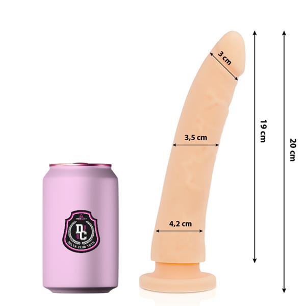 TOYS PRIRODNI DILDO MEDICAL SILICONE 20 CM -O- 4 CM