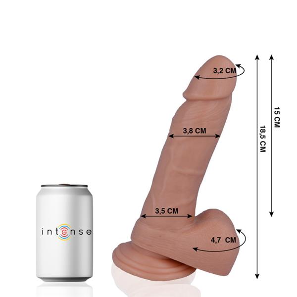 14 REALISTIC COCK 18.5 CM -O- 3.8 CM