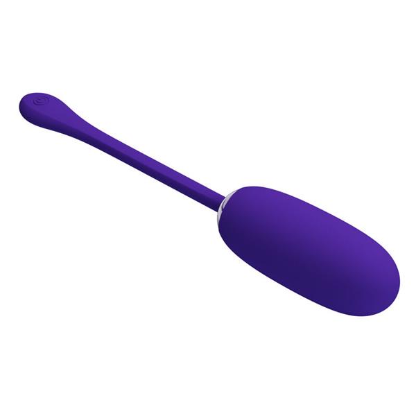 JULIUS WATERPROOF-RECHARGEABLE VIBRATING EGG PURPLE