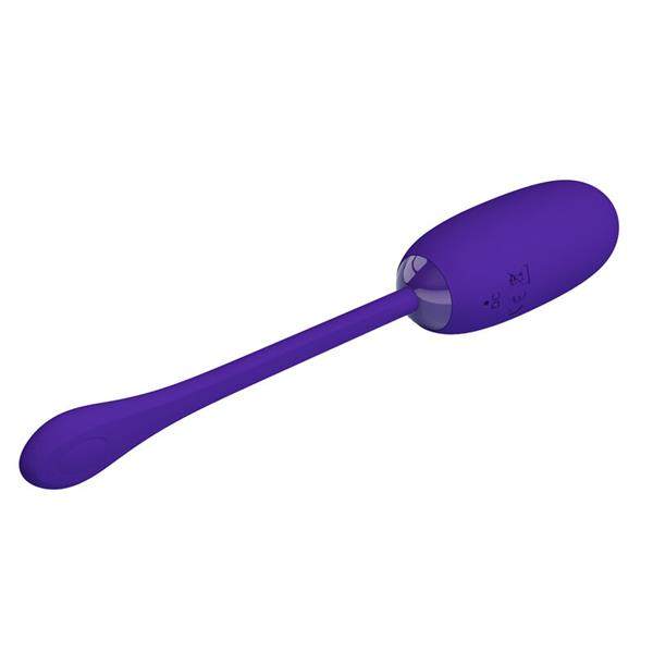 JULIUS WATERPROOF-RECHARGEABLE VIBRATING EGG PURPLE