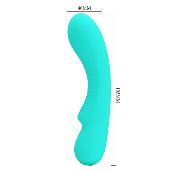 PRESCOTT RECHARGEABLE VIBRATOR AQUA GREEN