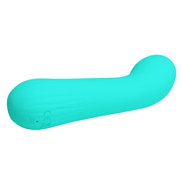 FAUN RECHARGEABLE VIBRATOR AQUA GREEN