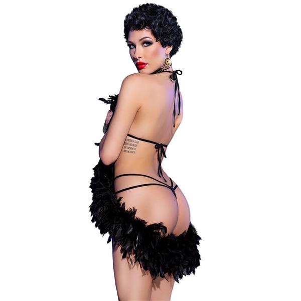 CR 4479 BODYSUIT CROTCHLESS MODRA S/M