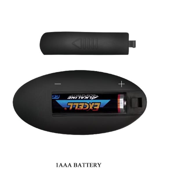 MOČAN VIBRATOR Z DALJINSKIM UPRAVLJALNIKOM ANALNI PLUG ČRN