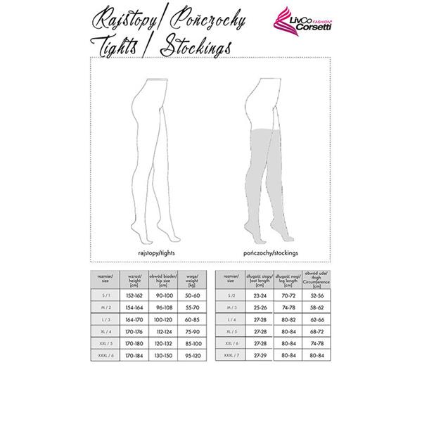 LOLIWIA LC19330 ČARAPE CRNE JEDNA VELIČINA