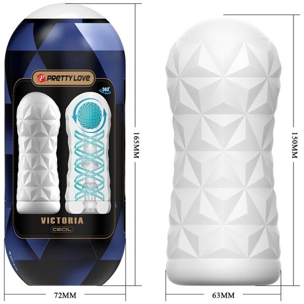 VICTORIA CECIL MASTURBATOR WHITE