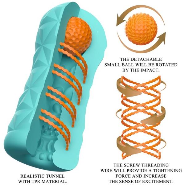 VICTORIA CASPAR MASTURBATOR AQUA GREEN