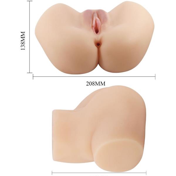 REALISTIC VAGINA AND ANUS HAILEY VIBRATOR
