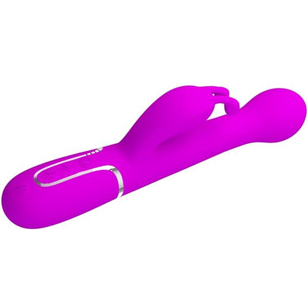 DEJON RABBIT VIBRATOR 3 U 1 MULTIFUNKCIONALNI LJUBIČASTI