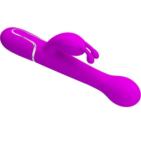 DEJON RABBIT VIBRATOR 3 U 1 MULTIFUNKCIONALNI LJUBIČASTI