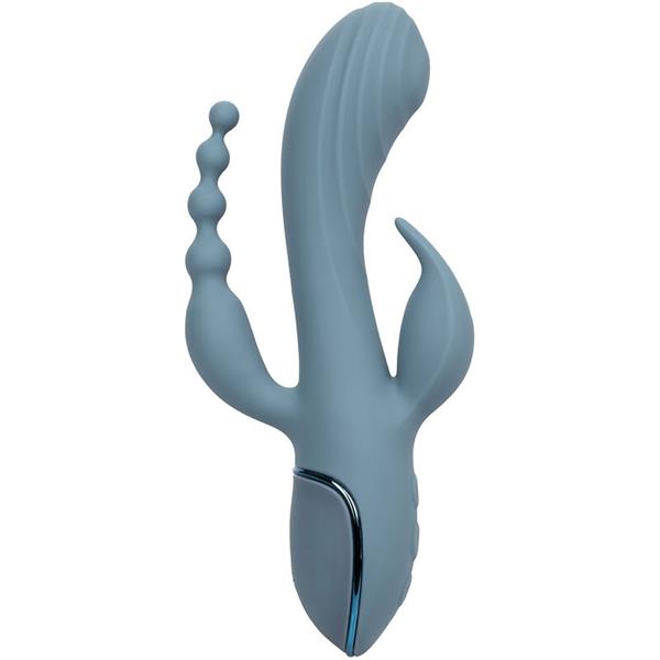 VIBRATOR TRIPLE ECSTASY GREY