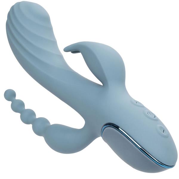 VIBRATOR TRIPLE ECSTASY GREY