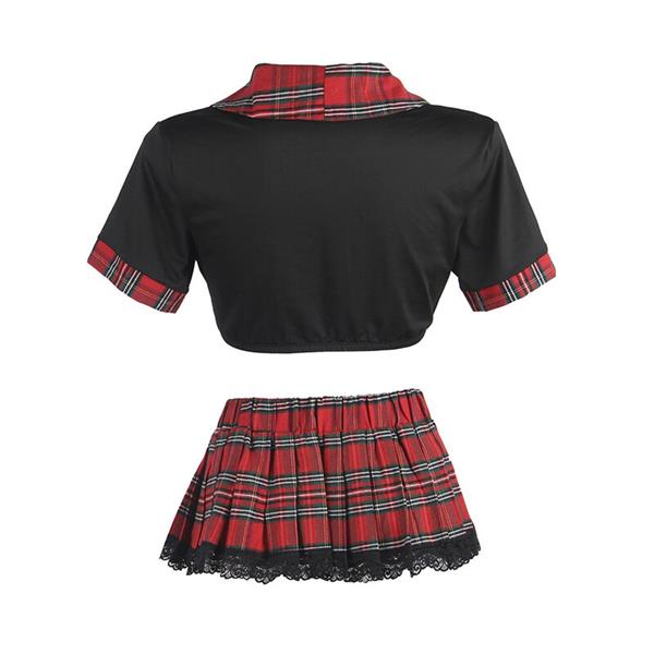 SEXY SCHOOLGIRL COSTUME WITH TOP S/M