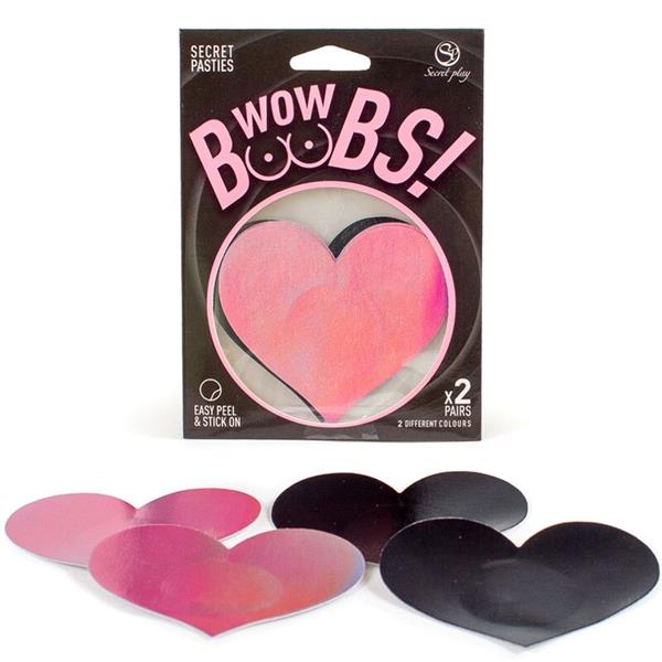 WOW BOOBS! HEART NIPPLE COVERS