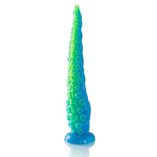 SCYLLA FLUORESCENT TANČNI DILDO VELIKE VELIKOSTI