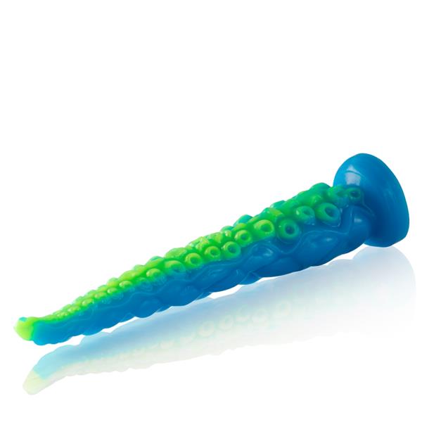SCYLLA FLUORESCENT TANČNI DILDO VELIKE VELIKOSTI