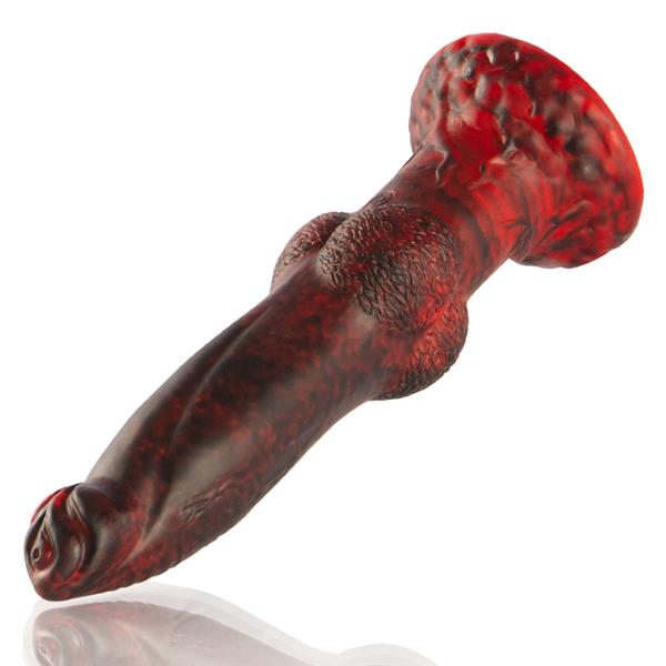 PROMETHEUS DILDO TITAN IN FLAMES RECHARGEABLE REMOTE CONTROL