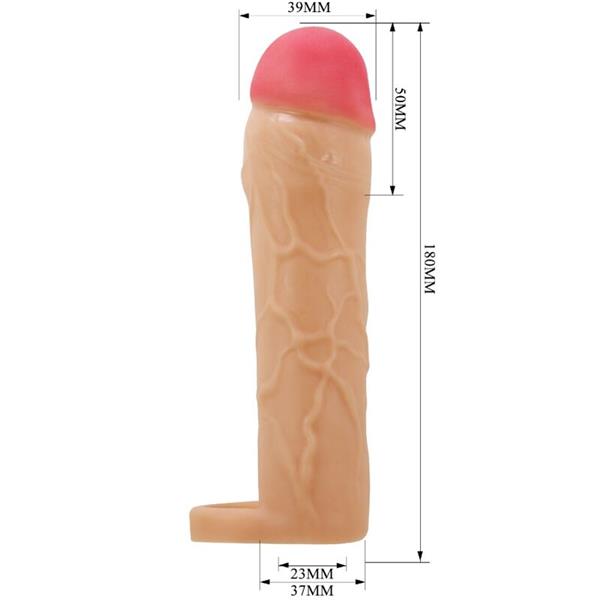 CHANE PENIS EXTENDER COVER FLESH