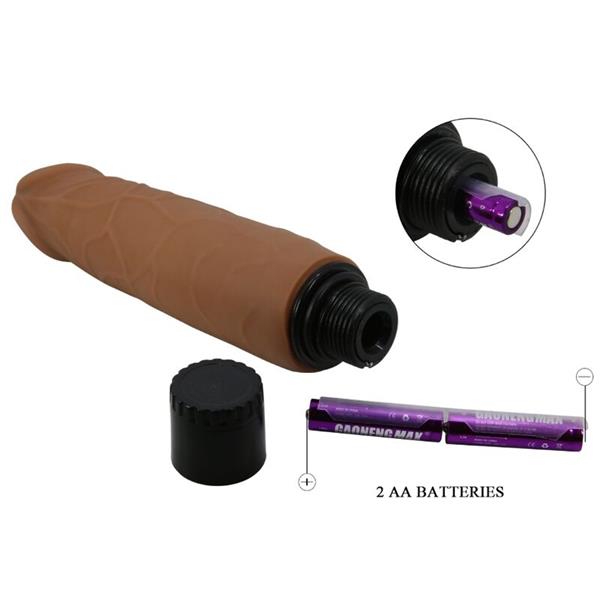 WALDORF REALISTIC VIBRATOR 18 CM -O- 4 CM