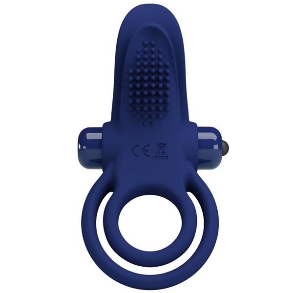 BRONSON DOUBLE RING WITH VIBRATION BLUE