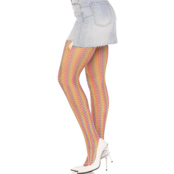 MULTICOLOR CROCHET STOCKINGS