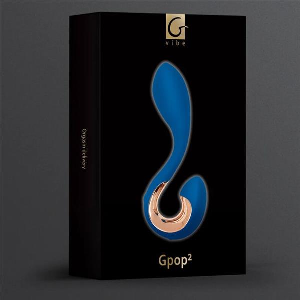 GPOP 2 G I P TOČKA VIBRATOR INDIGO PLAVA