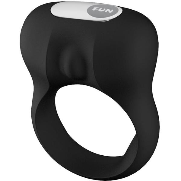 STEADY VIBRATION COCK RING BLACK