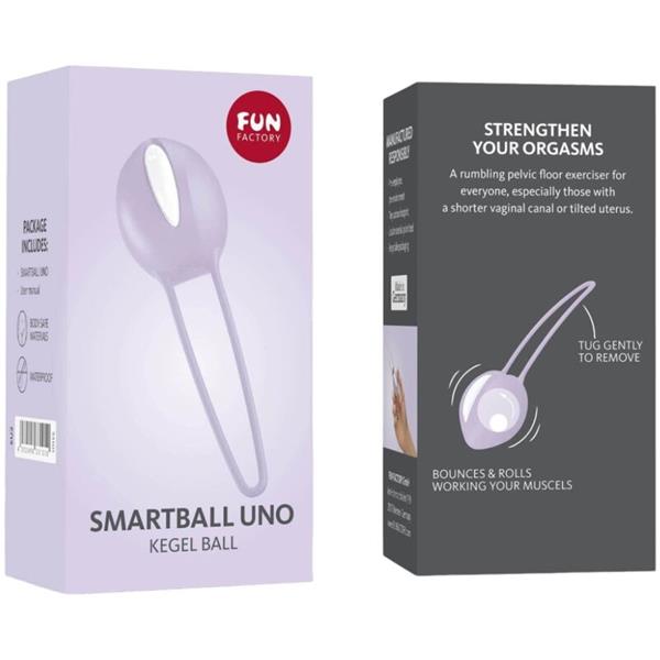 SMARTBALL UNO PELVIC BALL WHITE / PASTEL LILAC