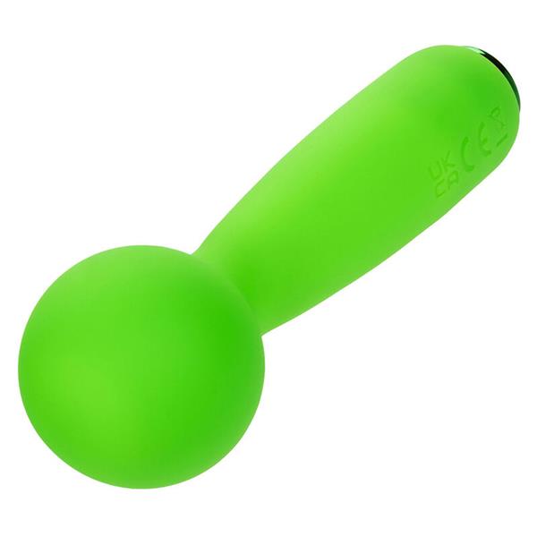 NEON VIBES THE BUBBLY VIBE MINI MASSAGER 10 VIBRATIONS GREEN