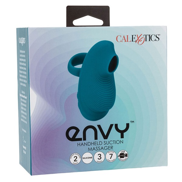 ENVY HANDHELD ROLLING BALL MASSAGER 7 VIBRATIONS BLUE