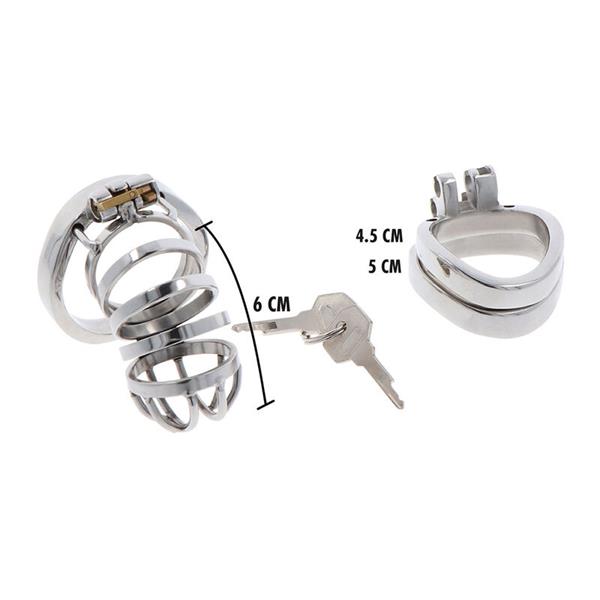 EXTREME CHASTITY COCK CAGE METAL