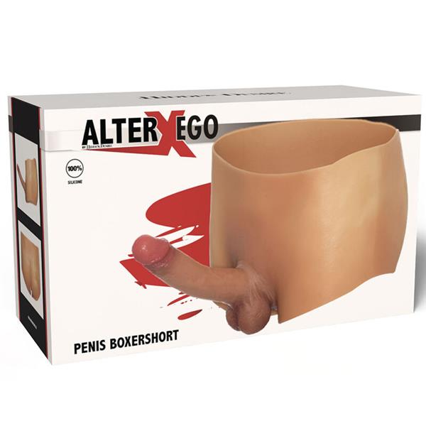 ALTER EGO BOXERSHOT WITH PENIS 18 CM SIZE L