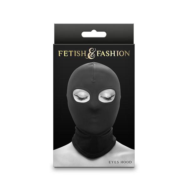 FETISH & FASHION EYES HOOD NYLON BLACK