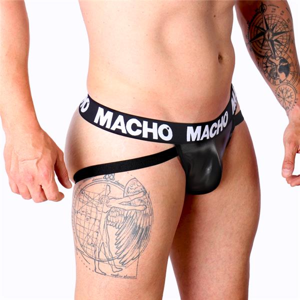 MX25NC JOCK BLACK LEATHER S